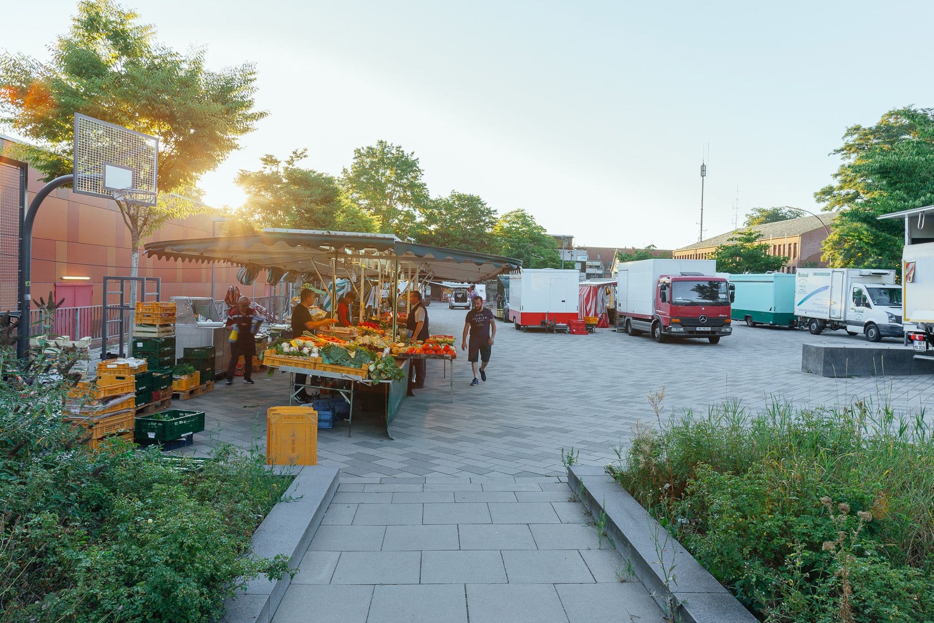 Marktplatz und Fußgängerzone